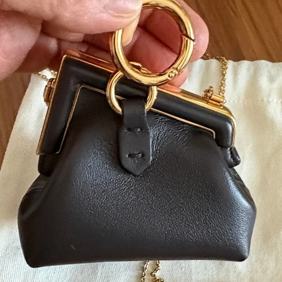 Fendi Napa Nanno bag charm crossbody - Picture 8 of 14